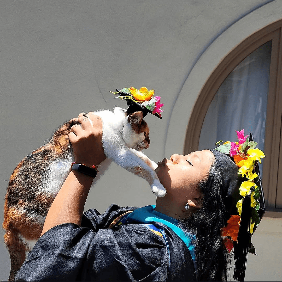 May Thach with Ndiza